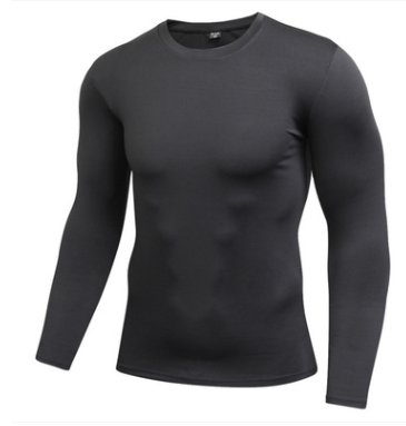 Playera Deportiva Manga Larga Ajustada para Hombre - Tecnología Secado Rápido - Image 2