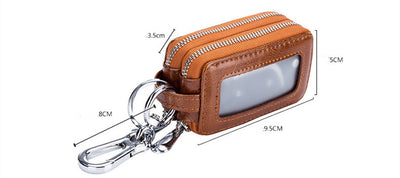 Estuche para Llaves de Cuero Genuino con Doble Cierre - Image 14