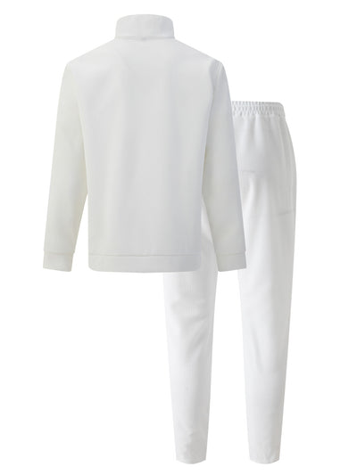 Conjunto Deportivo con Capucha y Cremallera: Sudadera y Pantalón Texturizado - Image 9