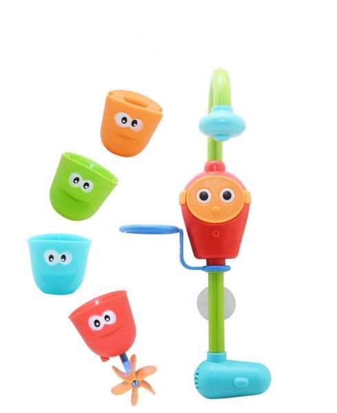 Juguetes de Baño Infantil con Forma de Girasol - Pistolas de Agua para Bebés