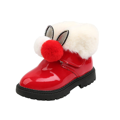Botas Infantiles de Algodón con Forro de Terciopelo - Calidez y Confort - Image 4