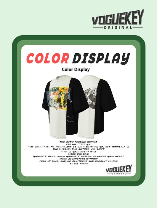 Camiseta Estampado Colage Deconstruido Verano Street - Image 8