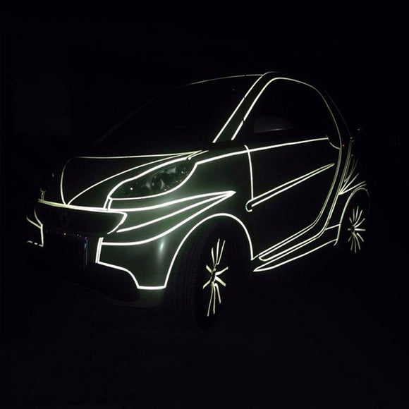 Cinta Reflectante Autoadhesiva Night Magic 1cm x 5m para Autos y Motos