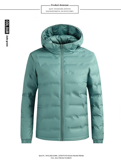 Chaqueta Acolchada de Plumón para Parejas - Abrigo Térmico y Cálido - Image 13