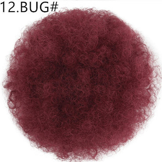 Peluca Rizada Africana Voluminosa - Pack de Cabello Esponjoso - Image 12