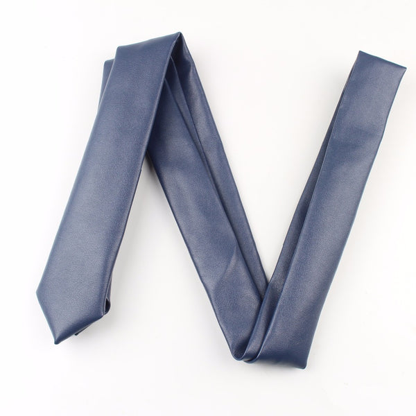 Corbata de Cuero Genuino Estilo Británico Premium