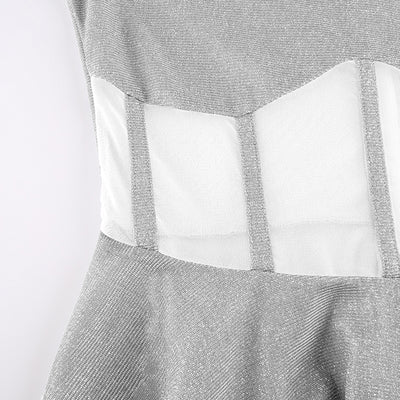 Vestido Elegante de Seda Brillante con Escote Redondo y Vuelo Sensual - Image 15
