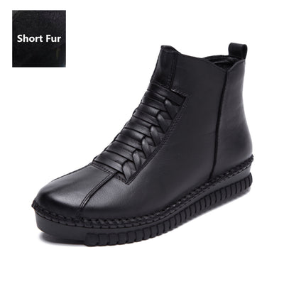 Botas de Cuero para Nieve - Image 22