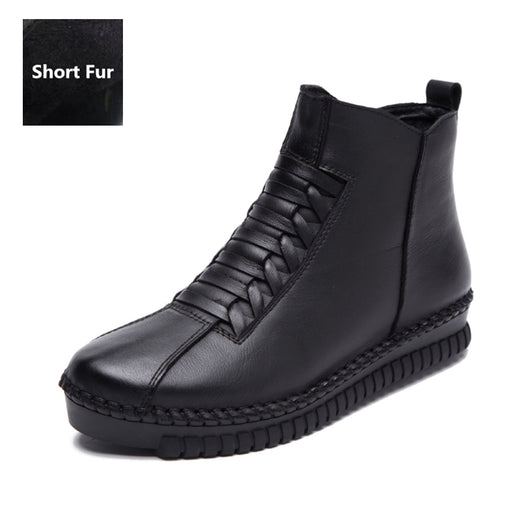 Botas de Cuero para Nieve - Image 22