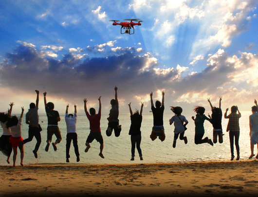 Dron X52 con Cámara HD 1080P 5MP - Quadcóptero con Estabilizador de Altitud y WiFi - Image 4
