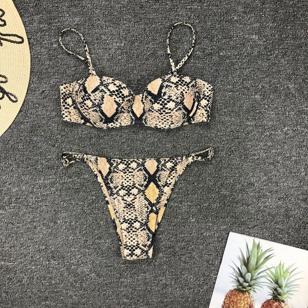 Bikini Estampado Serpiente - Diseño Atrevido y Sensual - Image 10