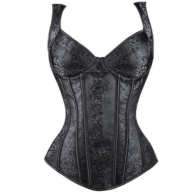 Faja Moldeadora Cuello Halter con Cierre y Patrón Jacquard - Image 4