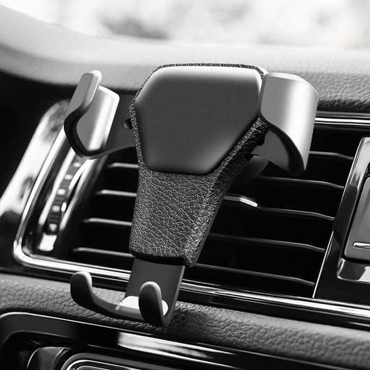 Soporte Gravitatorio para Teléfono en Rejilla de Ventilación del Auto