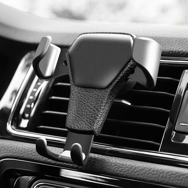 Soporte Gravitatorio para Teléfono en Rejilla de Ventilación del Auto