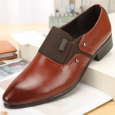 Zapatos de Cuero para Hombre con Punta Afilada - Estilo Casual Elegante - Image 8