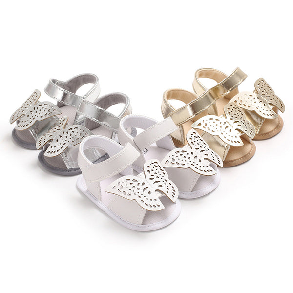 Sandalias de Bebé PU Cuero - Suela Blanda Antideslizante Niñas y Niños