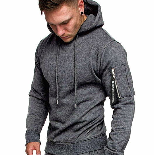 Sudadera Camuflaje con Capucha Slim Fit para Hombre - Image 7