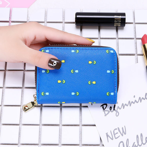 Billetera Monedero Corazón Kawaii con Diseño de Dibujos Animados