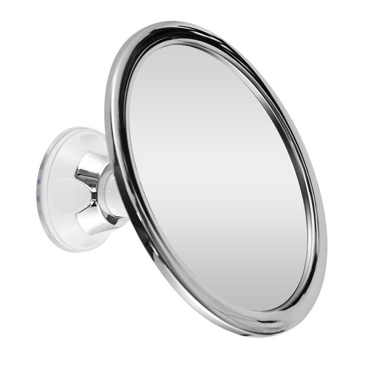 Espejo Antivaho para Baño con Ventosa Giratoria 360° - Plateado - Image 5