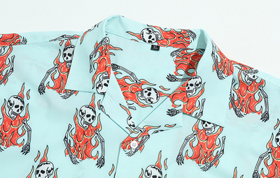 Playera con Estampado de Calavera - Image 17