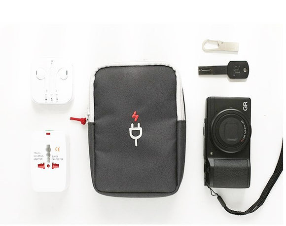Bolsa Organizadora de Cables y Accesorios Electrónicos para Viajes