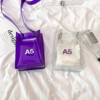 Bolsa Femenina Personalizada en PVC Color Sólido - Image 13