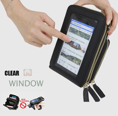 Bolsa Táctil Multifuncional para Celular en Cuero PU - Image 9