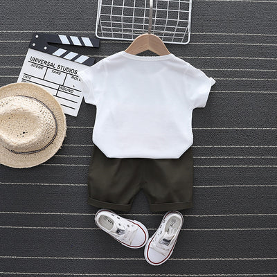 Conjunto Infantil Dos Piezas Estilo Coreano - Ropa de Verano para Niños - Image 7