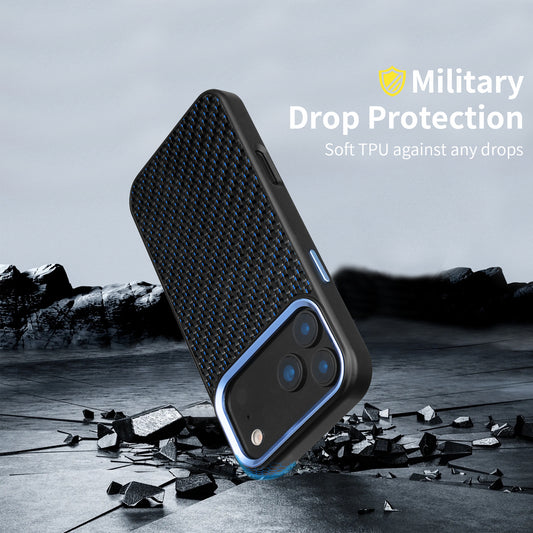 Funda de Teléfono en Fibra de Carbono 3K Twill
