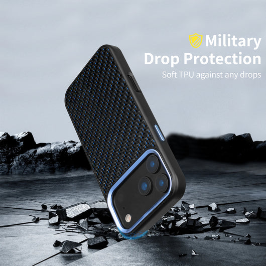 Funda de Teléfono en Fibra de Carbono 3K Twill