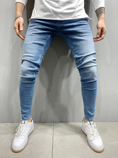 Pantalones Vaqueros Slim Fit con Elasticidad para Hombre - Image 11
