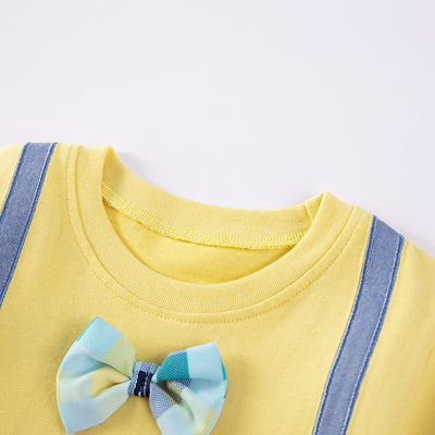 Camiseta Infantil de Algodón con Bordados Delicados - Image 2