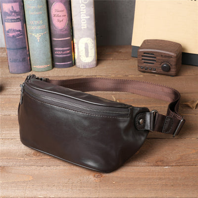 Bolsa Cruzada Deportiva de Cuero Genuino con Gran Capacidad - Image 5