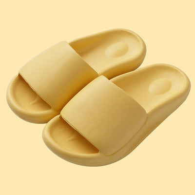 Pantuflas Cómodas de Suela Gruesa y Colores Sólidos - Image 7