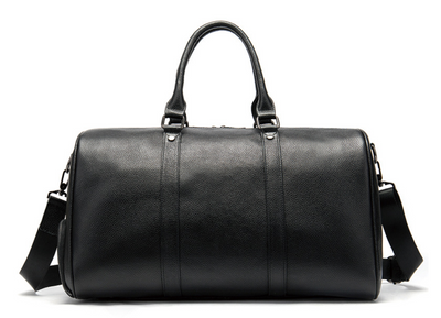 Bolsa de Viaje de Cuero Premium con Compartimento de Zapatos y Bandolera - Image 5