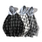Chaqueta Hoodie a Cuadros para Parejas