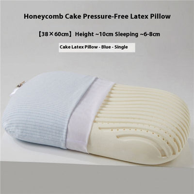 Almohada de Látex Natural con Rebote Sin Presión para Cuello - Image 7