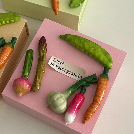 Imanes Decorativos de Vegetales para Refrigerador - Image 5