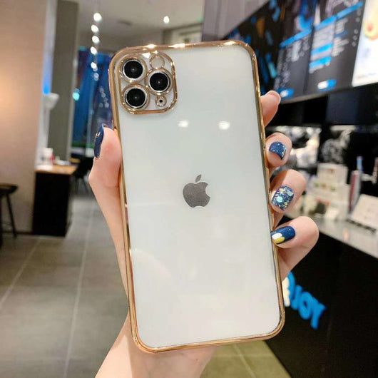 Funda para Celular con Acabado Cromado de Ángulos Rectos - Image 7