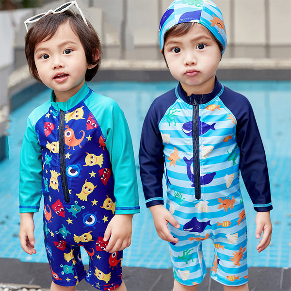 Traje de Baño Infantil de Una Pieza