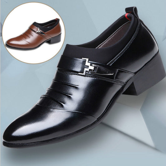 Zapatos Formales de Cuero para Hombre Talla Grande - Estilo Business Casual