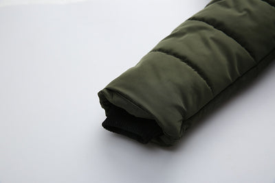 Chaqueta Acolchada con Capucha y Estampado para Niños - Image 4
