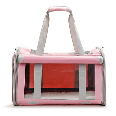 Mochila Transportadora Transparente para Mascotas - Plegable y Respirable - Image 12