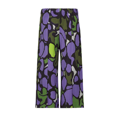 Pantalones Cargo Overol Hip Hop Cintura Alta con Pliegues y Estampado - Image 5