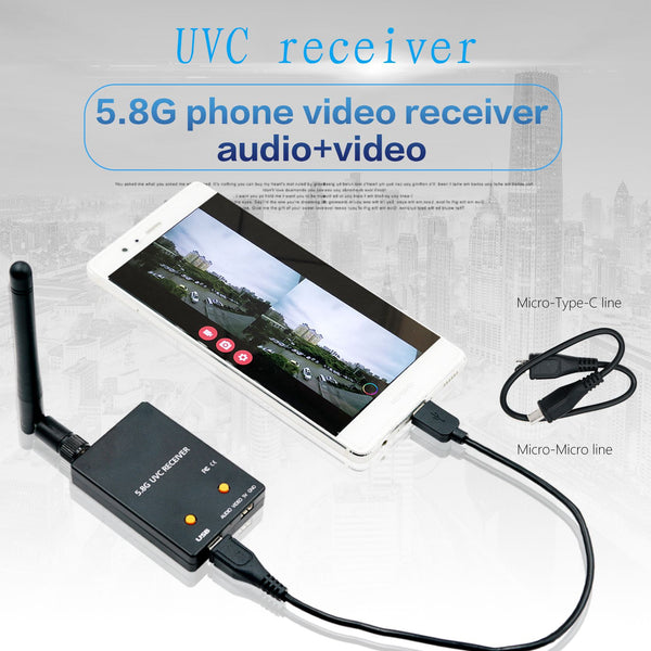 Receptor de Relé 5.8g para Transmisión de Video UAV