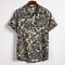 Camisa Floral Manga Corta para Hombre Talla Grande