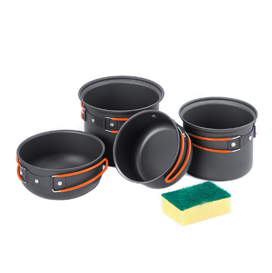 Set de Cocina y Vajilla 4 en 1 para Picnic - Image 2