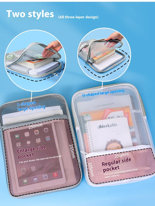 Bolsa Organizadora Transparente para Documentos y Pruebas - Image 14
