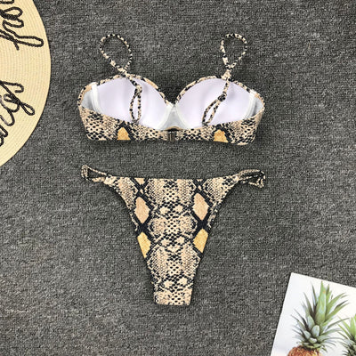 Bikini Estampado Serpiente - Diseño Atrevido y Sensual - Image 4