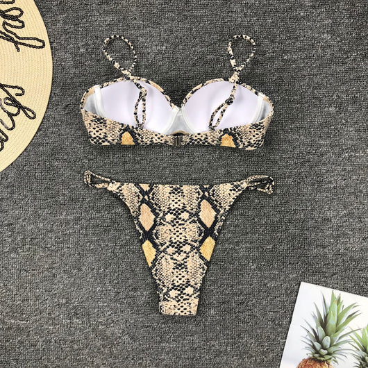 Bikini Estampado Serpiente - Diseño Atrevido y Sensual - Image 4